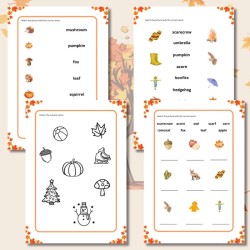 Autumn Worksheets
