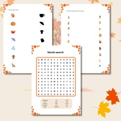 Autumn Worksheets
