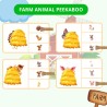 Zestaw On the Farm (Farm Animals) - materiały do nauki angielskiego dla dzieci